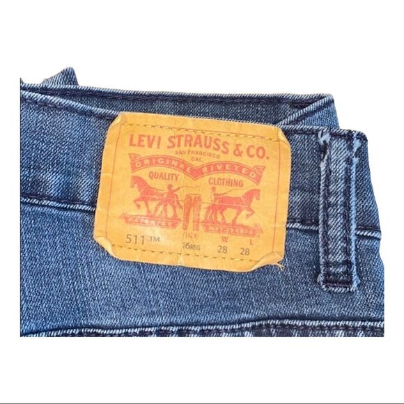 Levi's Women’s 511 Slim Jeans Size 16R - Picture 3 of 8